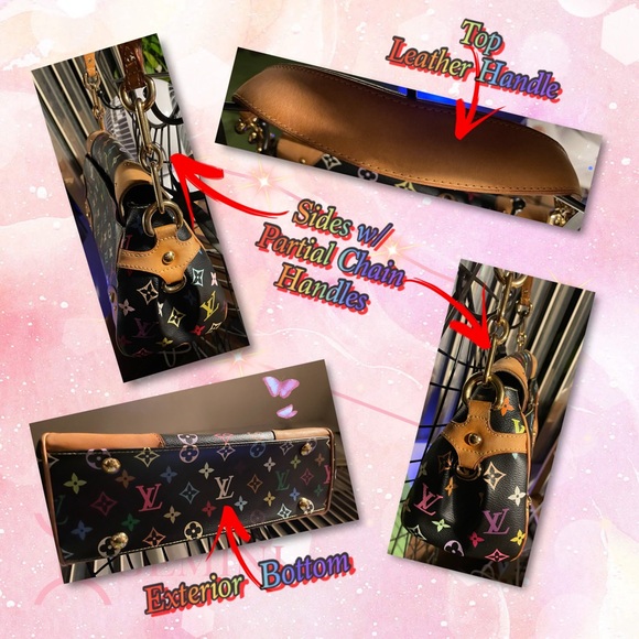 Louis Vuitton Takashi Murakami "Beverly" 2-Piece Bag & Wallet Set EUC - Picture 3 of 11